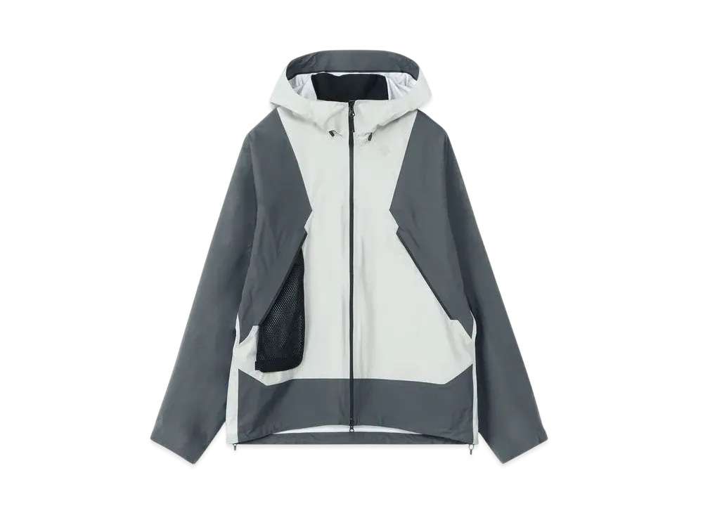 Goldwin Partex Shield Air Mountaineering Jacket (Unisex) "Deep Charcoal/Snow Gray"
