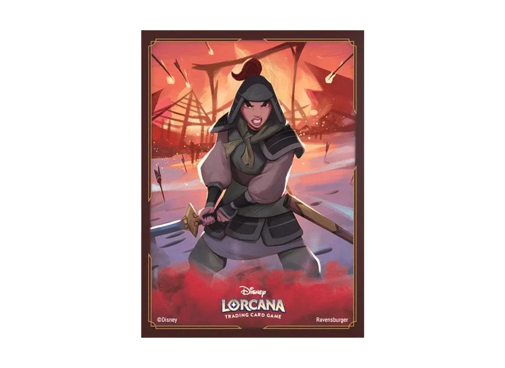 Disney Lorcana Japanese Ver. Official Card Sleeve Mulan Soldier in Training