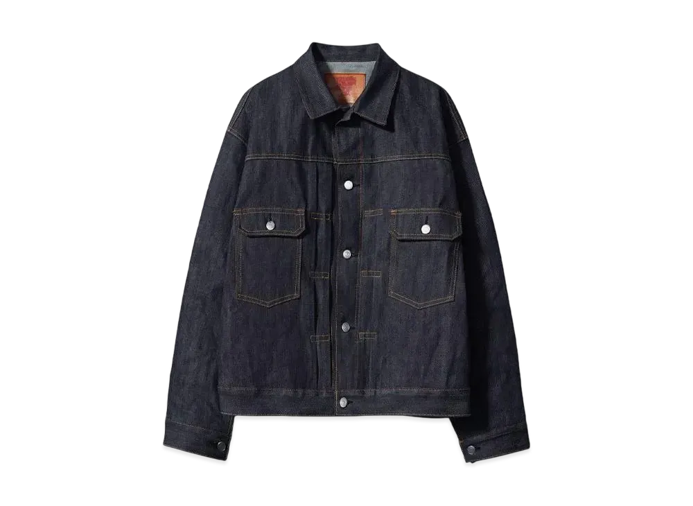 ANDFAMILYS DENIM JACKET RECORD-2T "INDIGO"