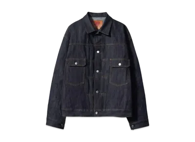 ANDFAMILYS DENIM JACKET RECORD-2T "INDIGO"