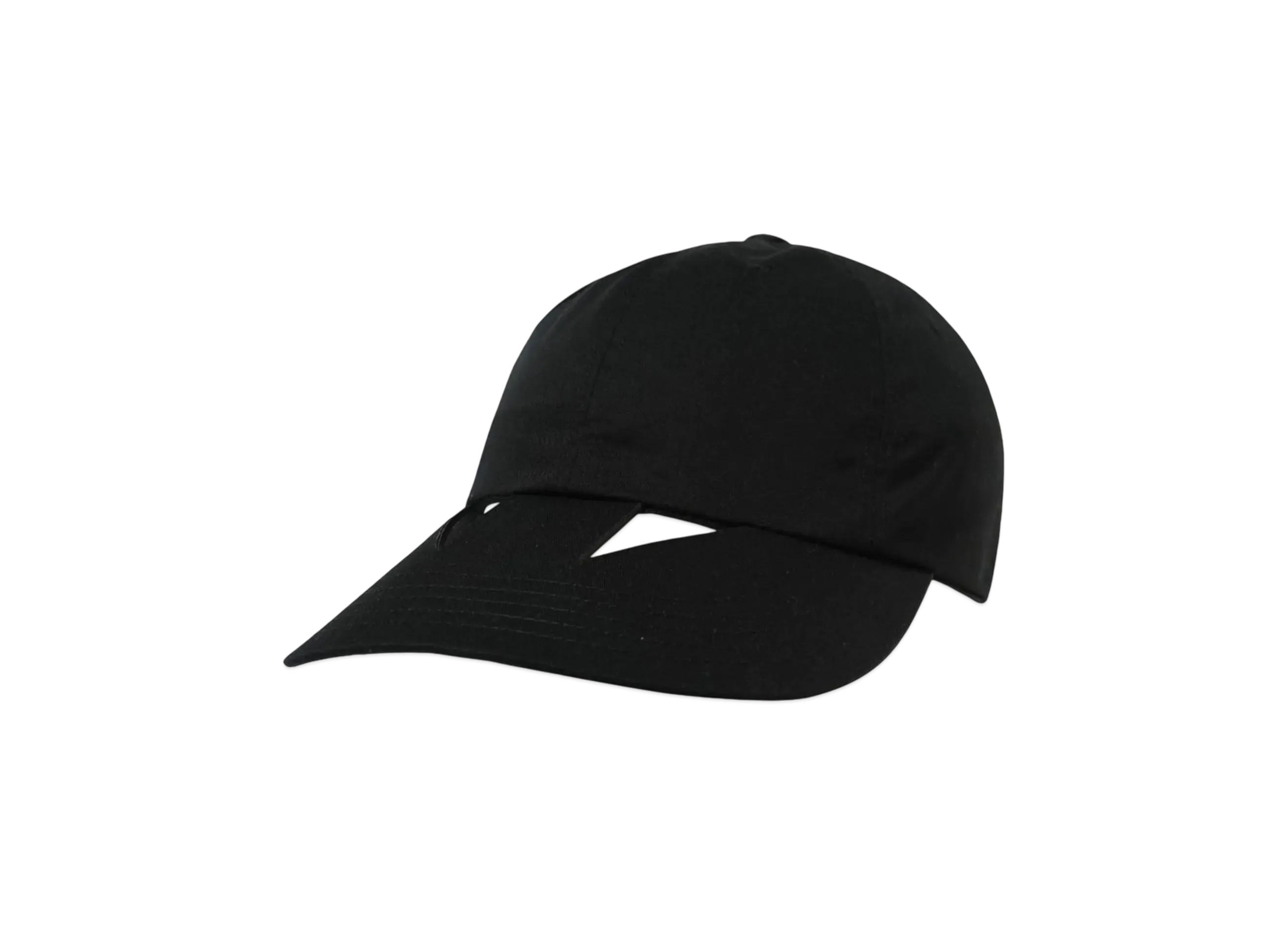 LAD MUSICIAN CAP LASER CUT HOLE "BLACK"