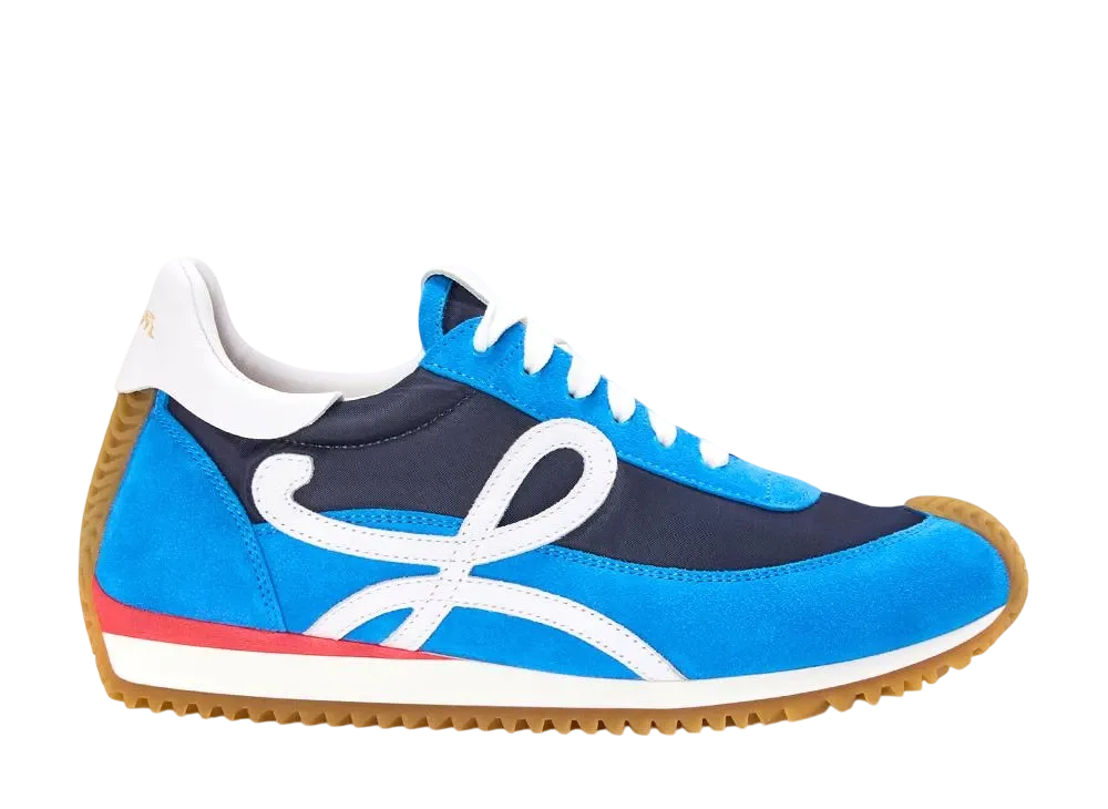 ロエベ フローランナー 2.0 ナイロン&スウェード "ネイビー/ホワイト/レッド"