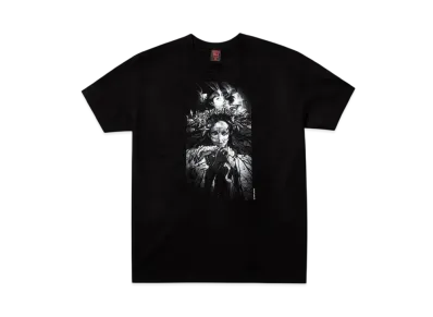Geeks Rule x MAEDA MAHIRO Silkscreen Print T-shirt "Black"