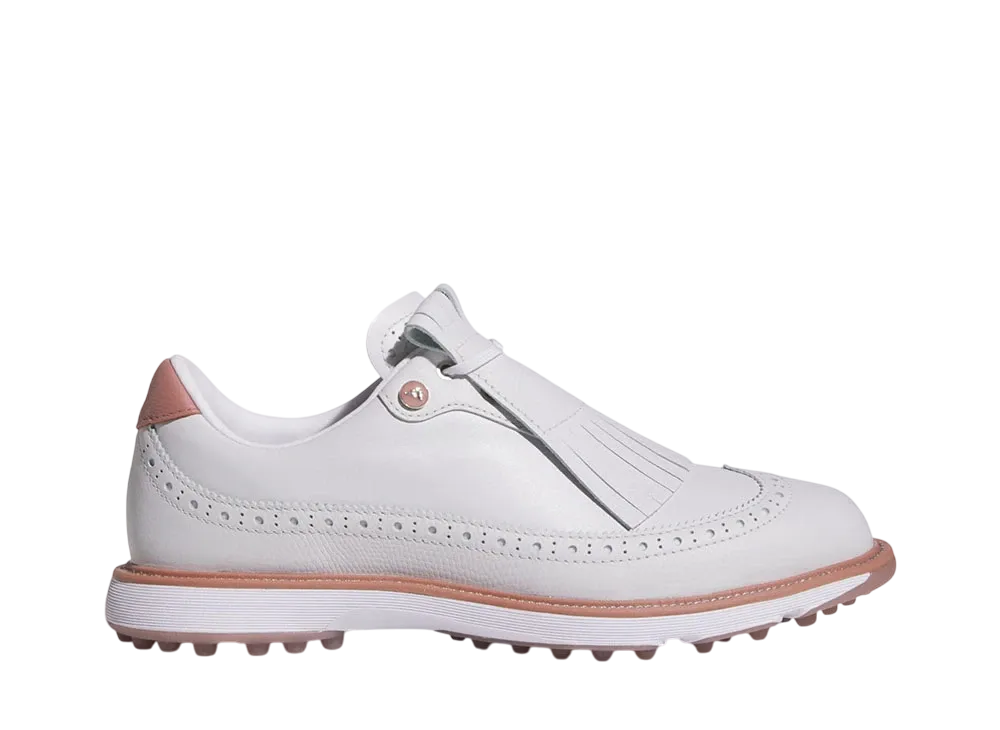 アディダス ウィメンズ MC ゾイシア スパイクレス ゴルフ "ダッシュグレー/ウォームクレイ/シルバーメタリック"