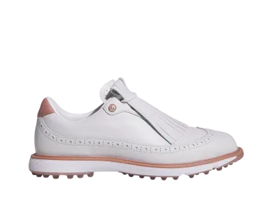adidas Women's MC Zoysia Spikeless Golf "Dash Grey/Warm Clay/Silver Metallic"
