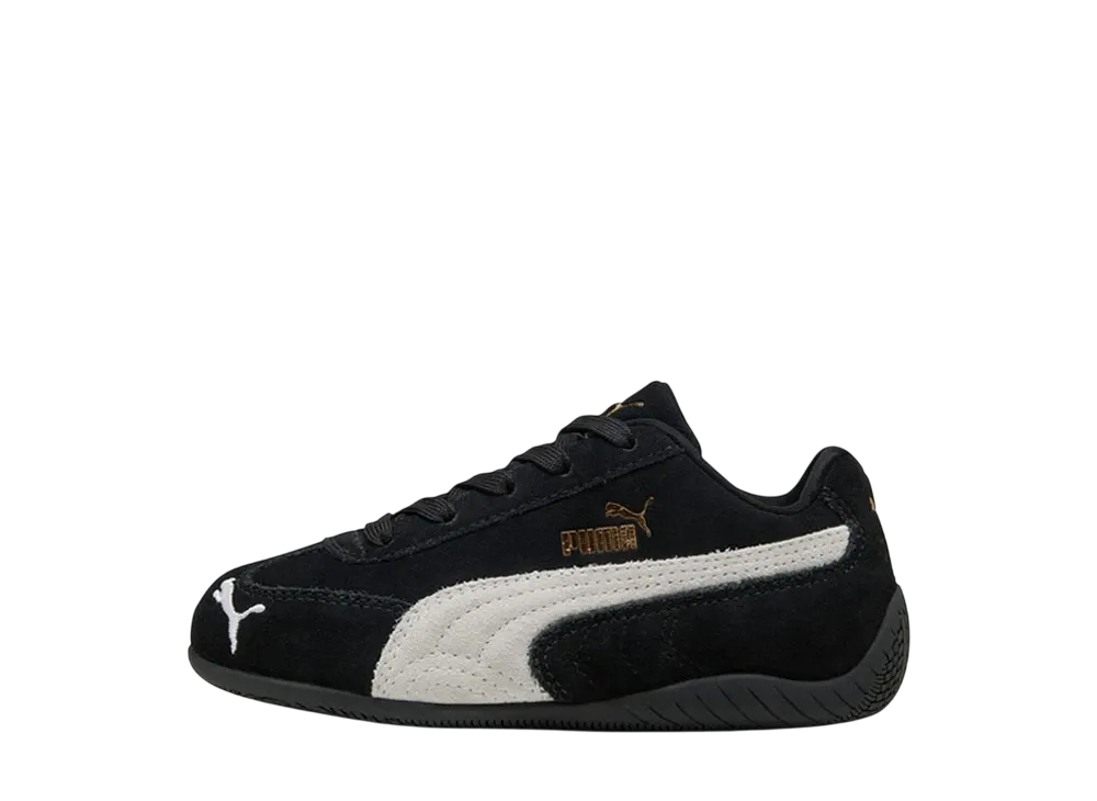 プーマ PS スピードキャット "プーマブラック/プーマホワイト" (キッズ)