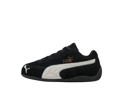 プーマ PS スピードキャット "プーマブラック/プーマホワイト" (キッズ)