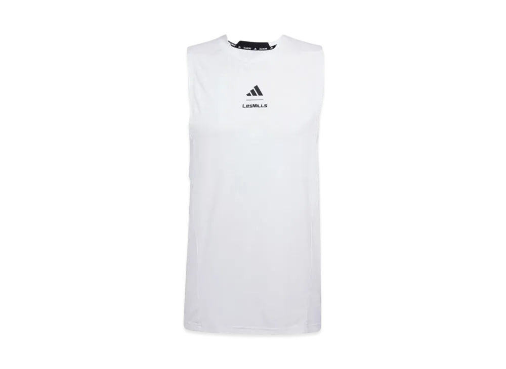adidas Les Mills Graphic Tank Top "White"
