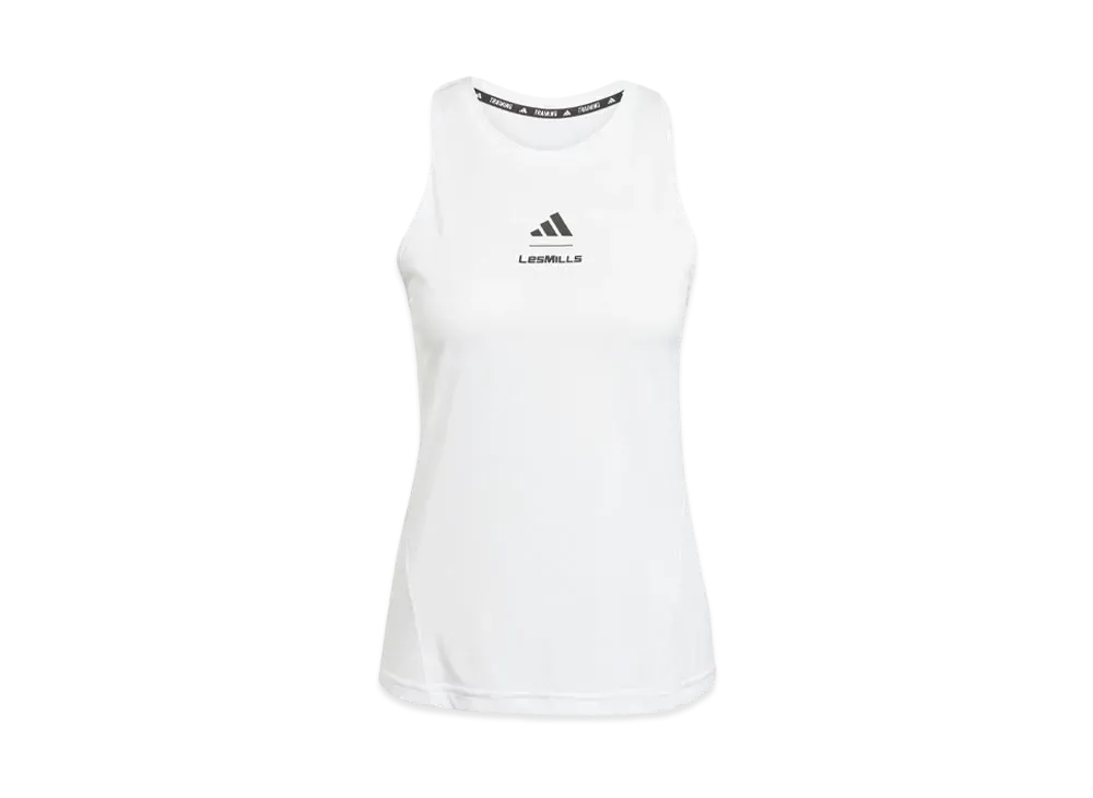 adidas Les Mills Graphic Tank Top "White"