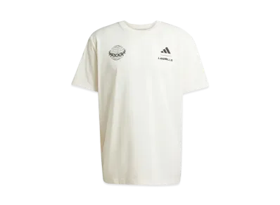 adidas Les Mills Team Graphic Short Sleeve T-shirt "Chalk White"