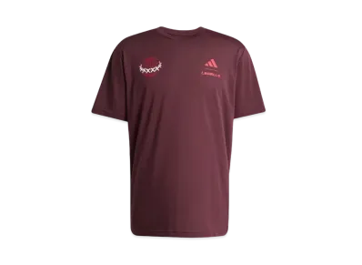 adidas Les Mills Team Graphic Short Sleeve T-shirt "Aurora Ruby"
