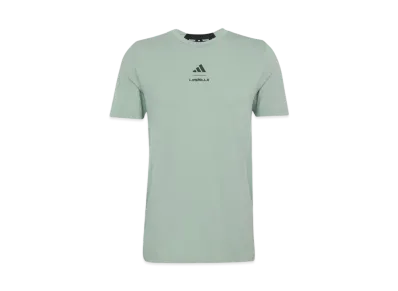 adidas Les Mills Graphic Short Sleeve T-shirt "Silver Green"