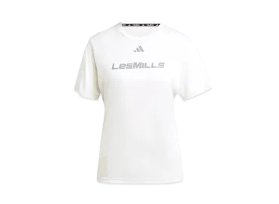adidas Les Mills Graphic Short Sleeve T-shirt "Chalk White"