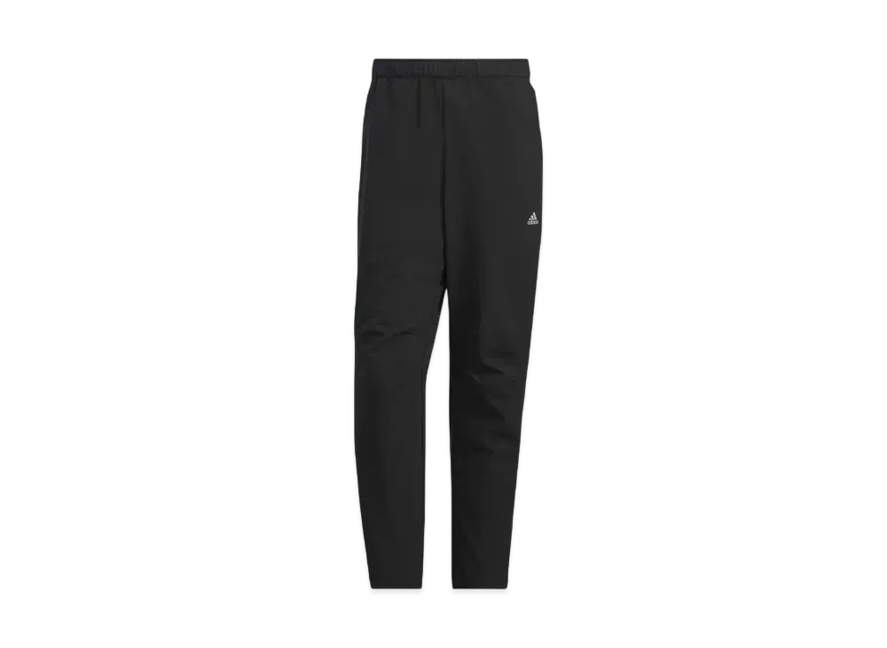 adidas Must-Have Small Logo Regular Fit Bonded Fleece Full-Length Pants "Black"