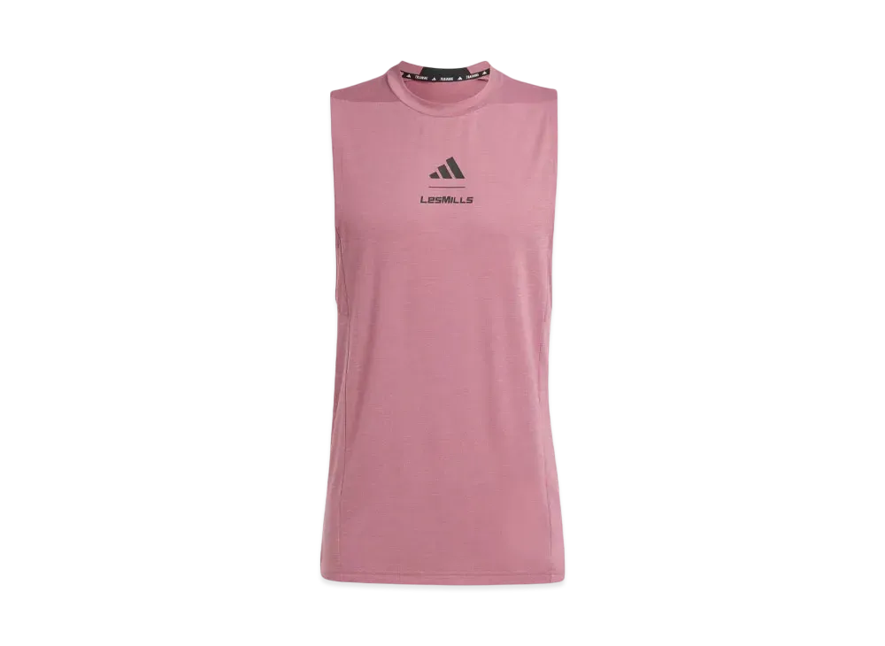 adidas Les Mills Graphic Tank Top "Preloved Crimson"