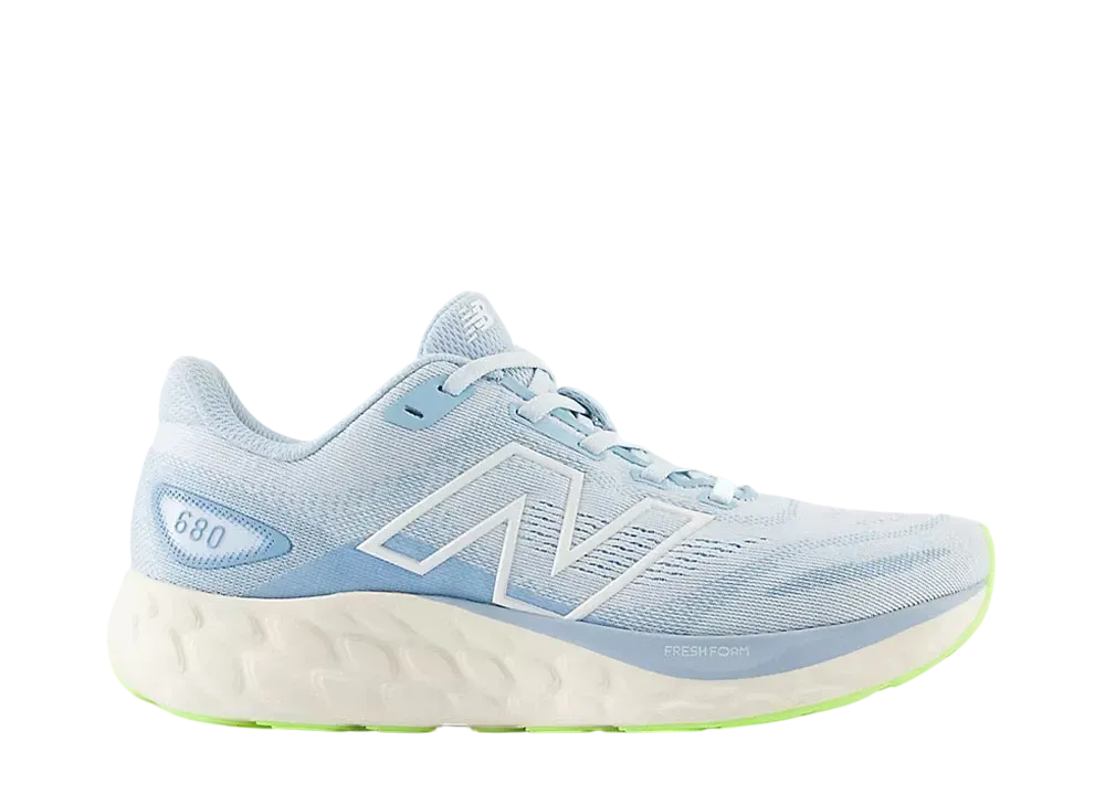 ニューバランス ウィメンズ フレッシュフォーム680V8 "クアリーブルー/クロームブルー/シーソルト"