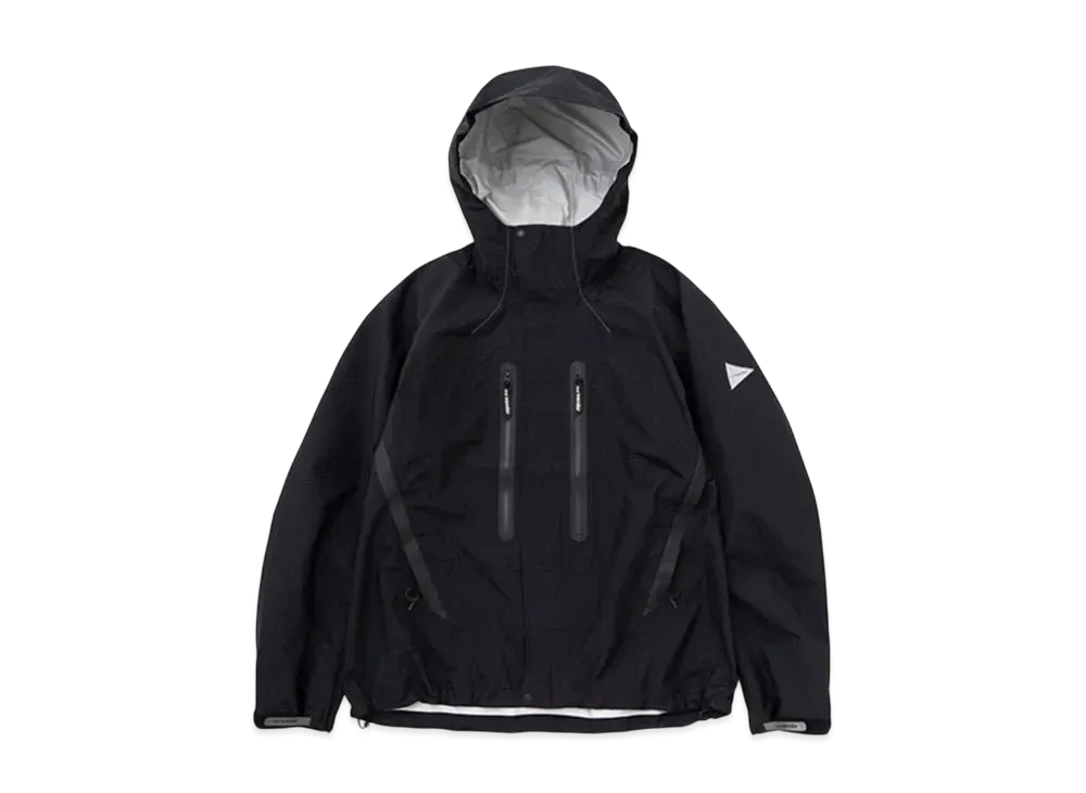 and wander 2.5L Hiker Rain Jacket "Black"