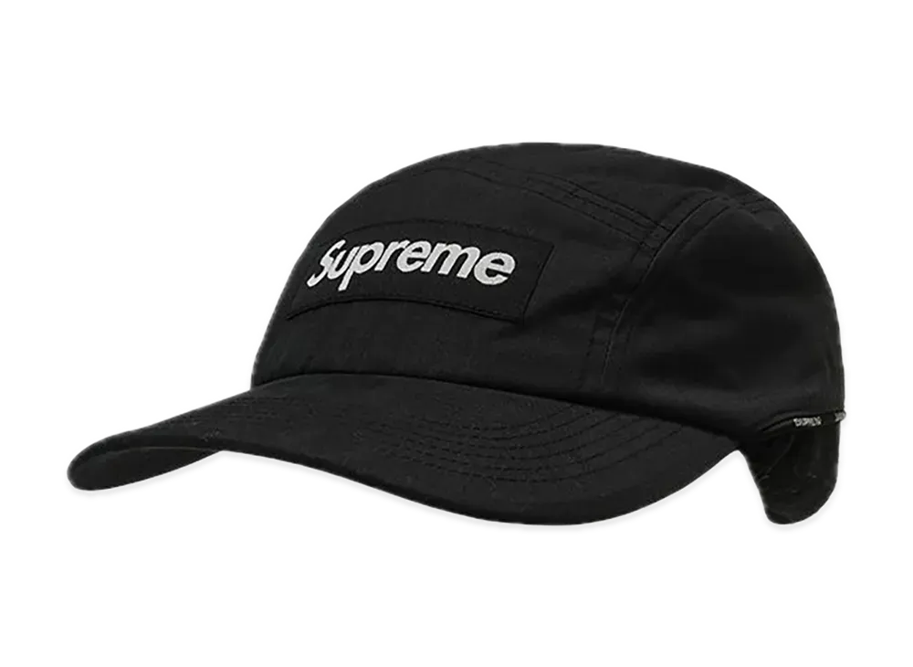 Supreme Packable Earflap Camp Cap "Black"