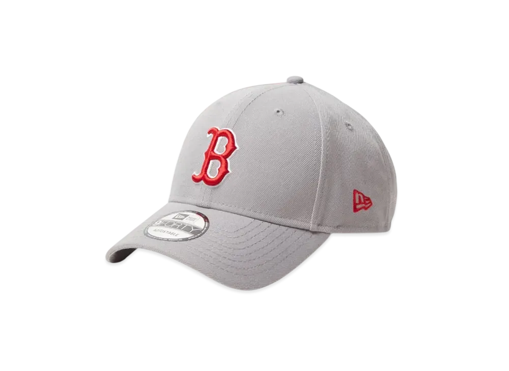 NEW ERA 9Forty MLB Woven Label Boston Red Sox "Gray"