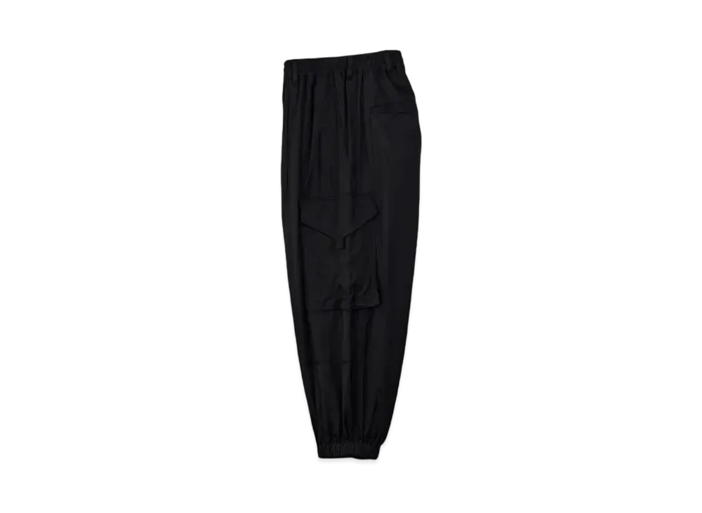 Y-3 M Rayon Twill Pants "Black"