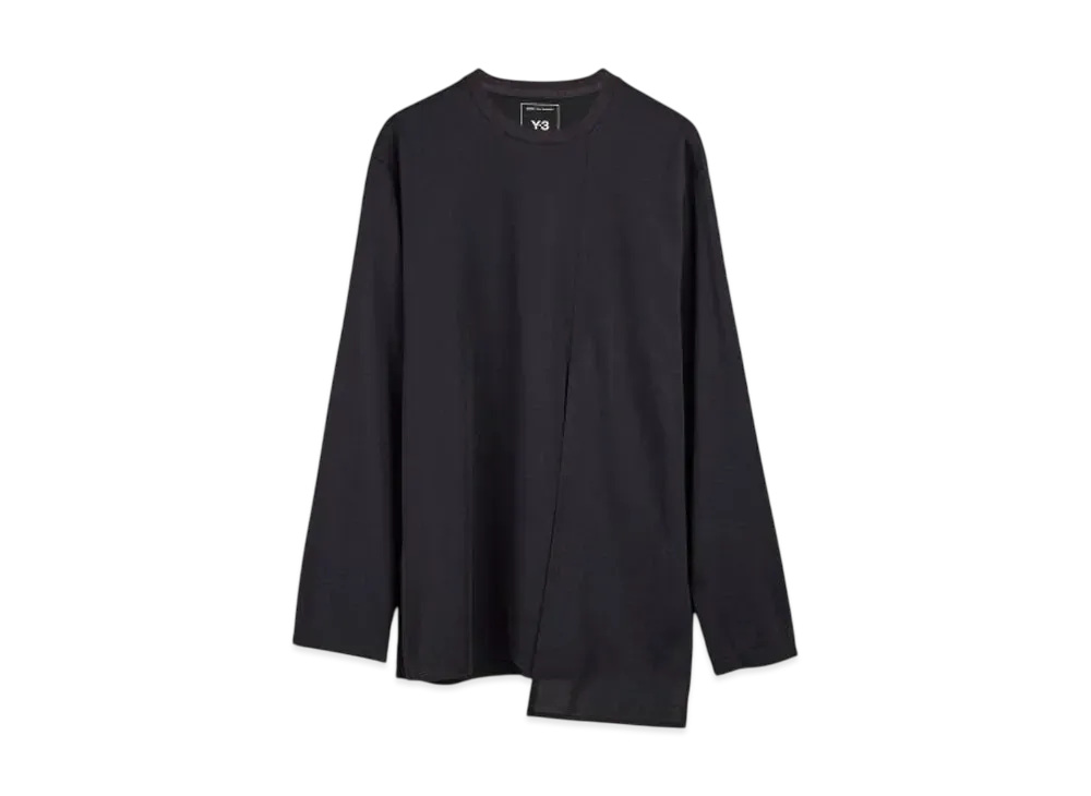 Y-3 U Premium Long Sleeve Tee "Black"
