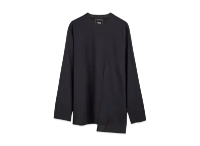 Y-3 U Premium Long Sleeve Tee "Black"