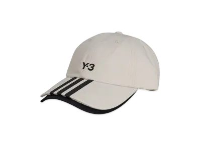 Y-3 3 Stripes Cap "Talc"