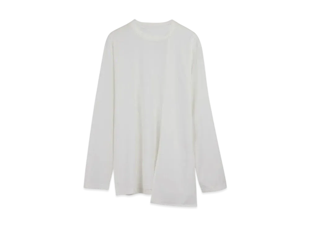 Y-3 U Premium Long Sleeve Tee "Core White"