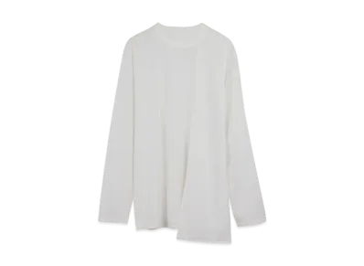 Y-3 U Premium Long Sleeve Tee "Core White"