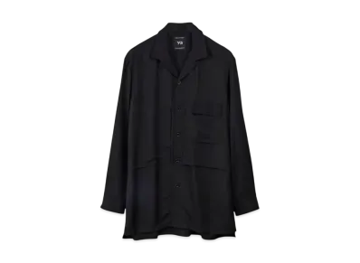 Y-3 M Rayon Twill Shirt "Black"