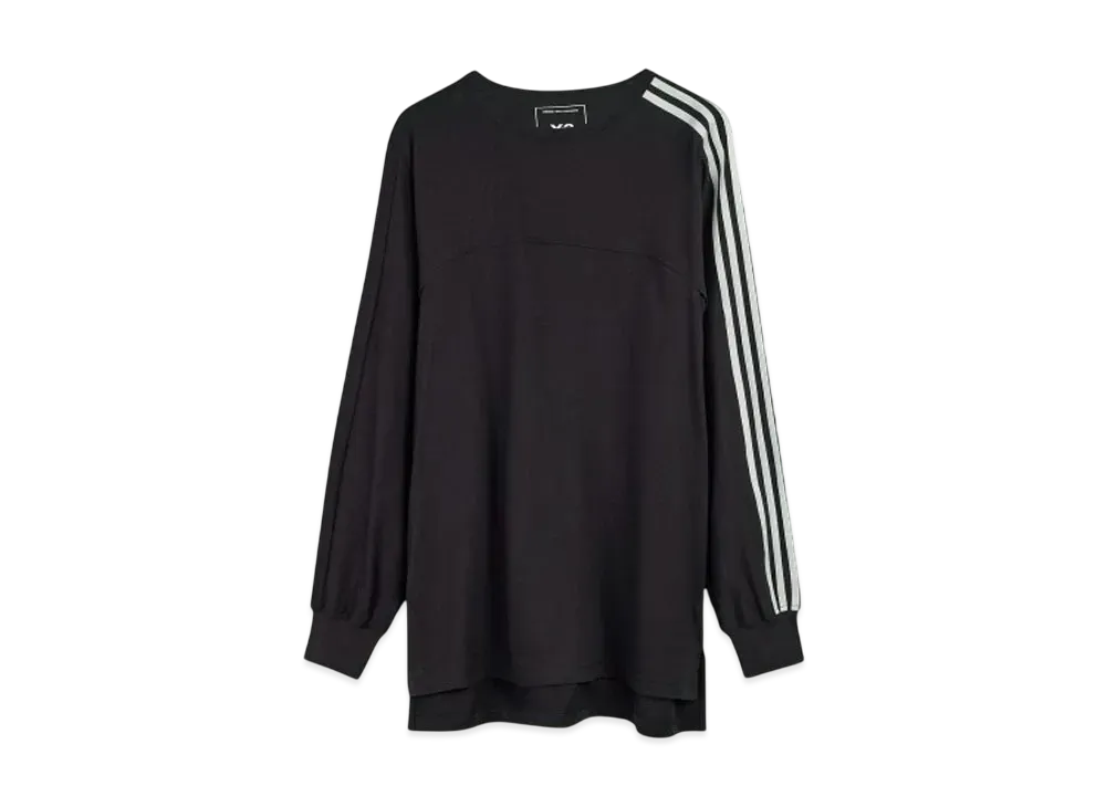 Y-3 M 3 Stripes Long Sleeve T-Shirt "Black"