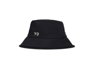 Y-3 Stripes Bucket Hat "Black"