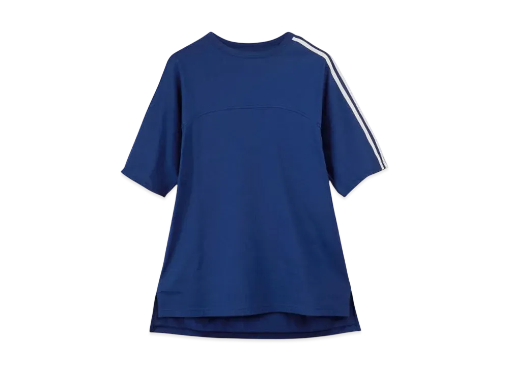 Y-3 M 3 Stripes Short Sleeve Tee "Dark Blue"