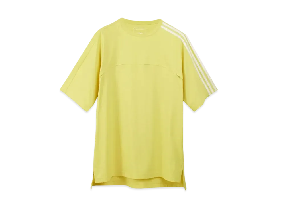 Y-3 M 3 Stripes Short Sleeve Tee "Pure Sulfur"
