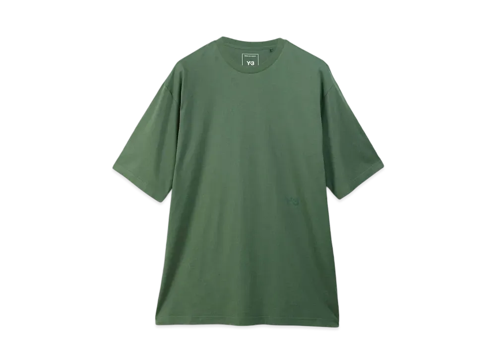 Y-3 U Boxy Short Sleeve Tee "Green Oxide"