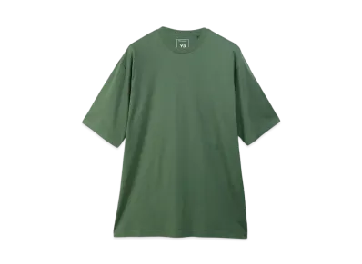 Y-3 U Boxy Short Sleeve Tee "Green Oxide"