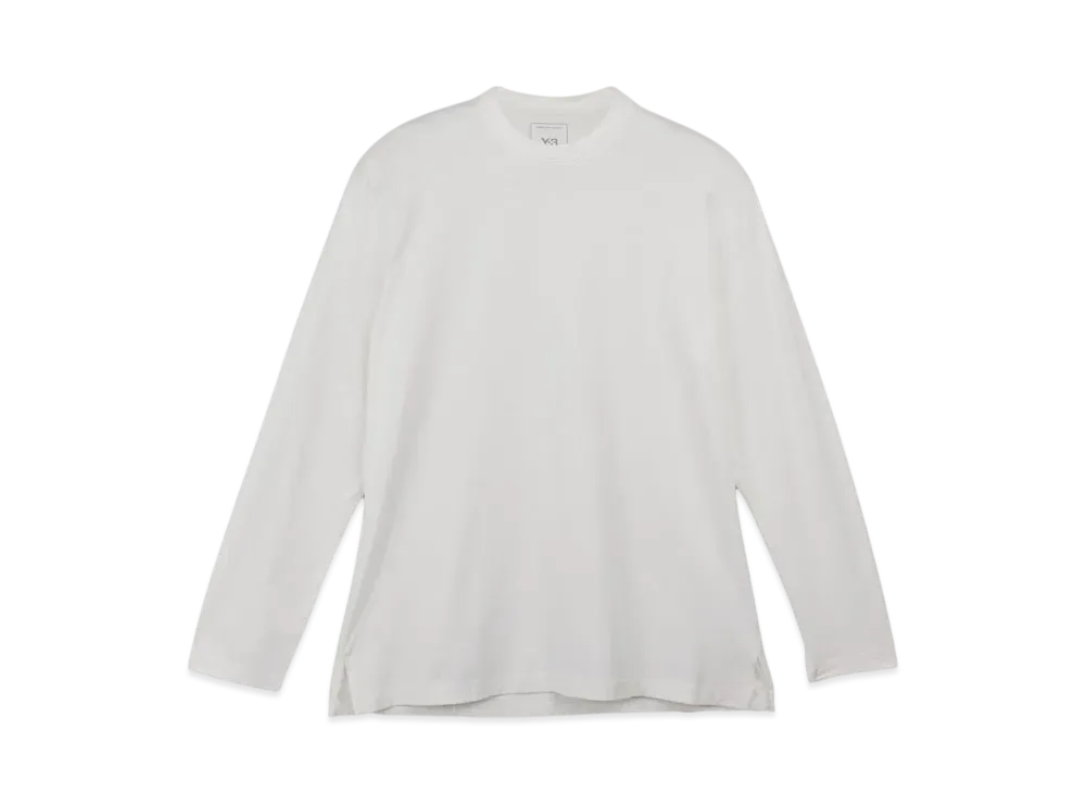 Y-3 U Long Sleeve Tee "Core White"