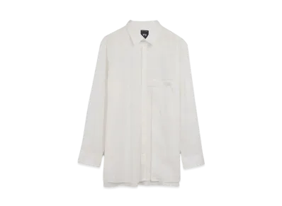 Y-3 M M Pleats Pocket Shirt "Core White"