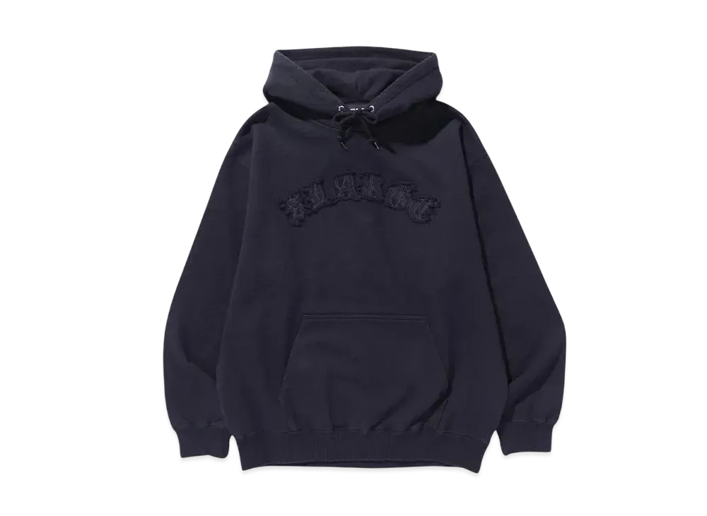 XLARGE ARCH LOGO HOODED SWEATSHIRT "BLACK"
