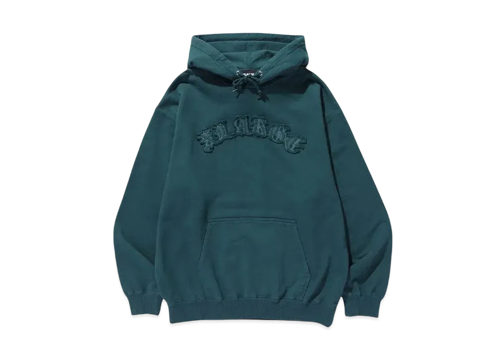 XLARGE ARCH LOGO HOODED SWEATSHIRT "GREEN"