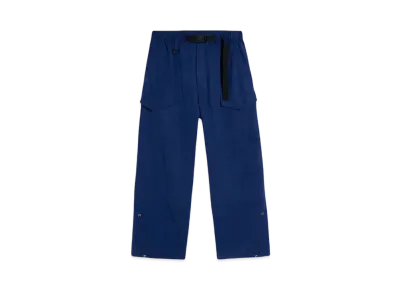 Y-3 M Washed Twill Pants "Dark Blue"