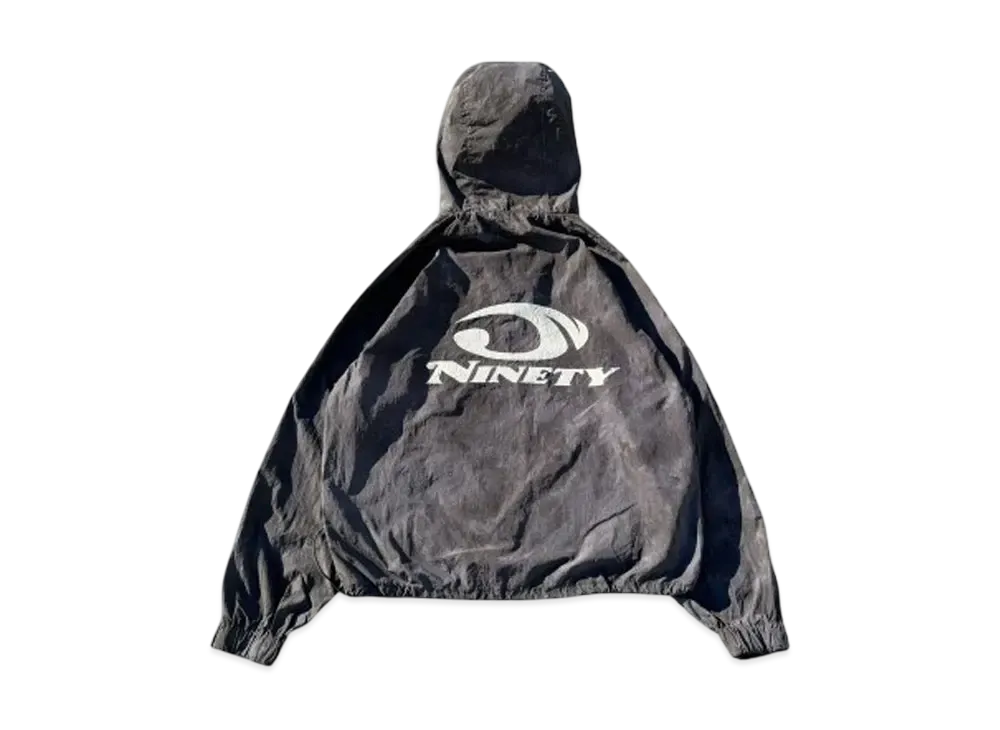 9090 Tie Dye Anorak Hoodie "BLACK"