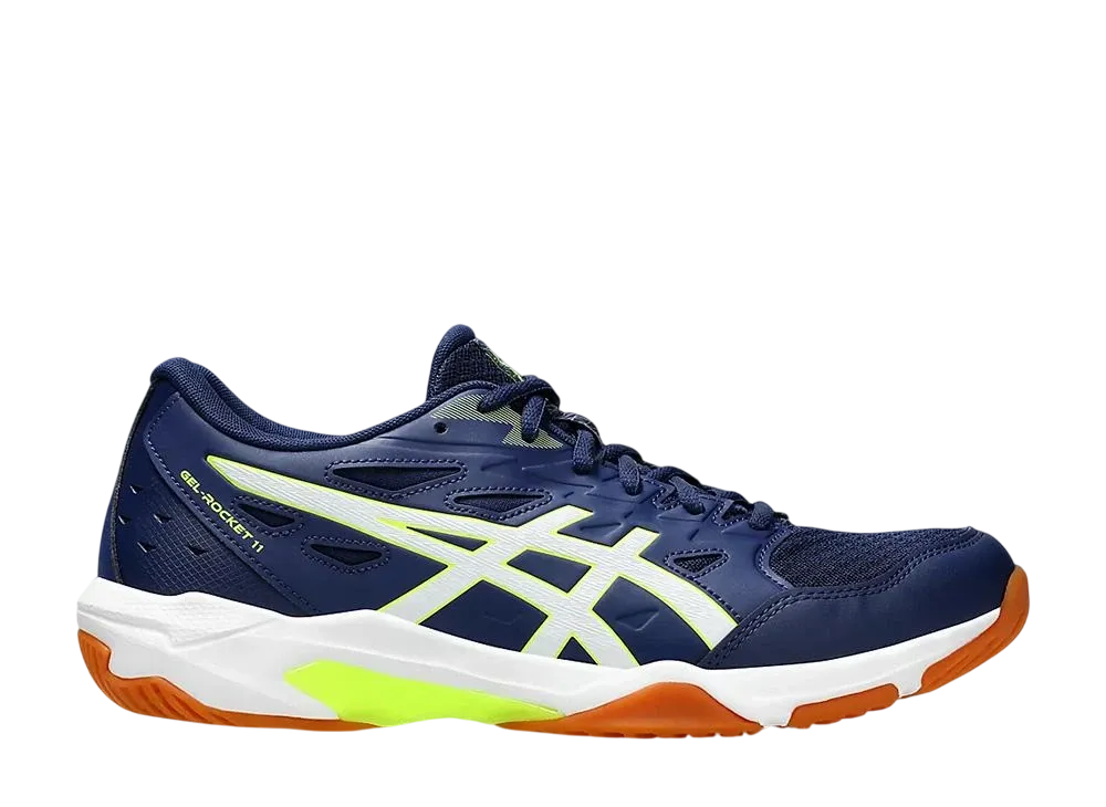 アシックス ゲルロケット11 "ブルーエクスパンス/セーフティイエロー"