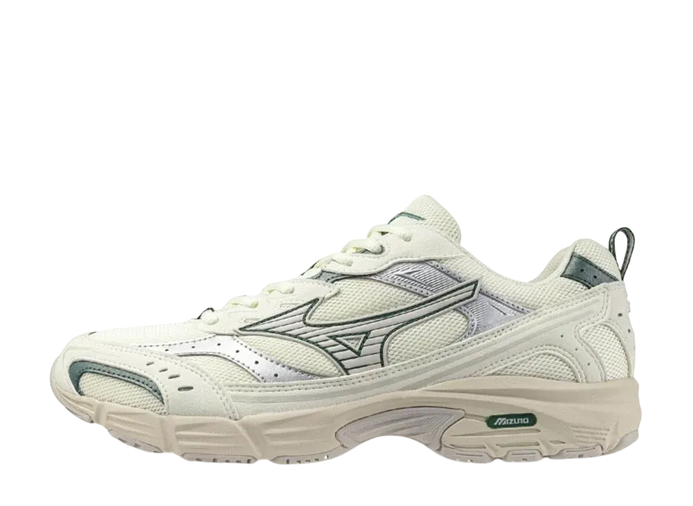ミズノ MXR "ライトベージュ/グリーン/メタリックシルバー"