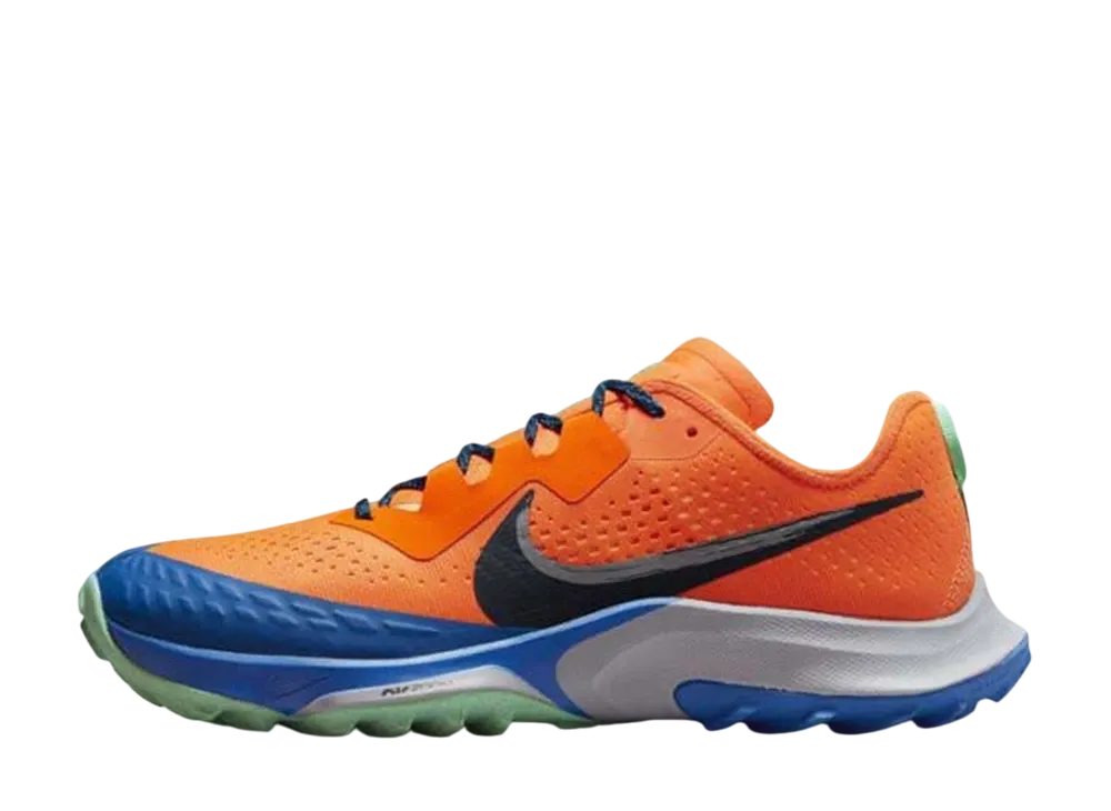 ナイキ エアズーム テラ カイガー7 "トータルオレンジ/オブシディアン/シグナルブルー/ウルフグレー/グリーングロー/メロンティント"