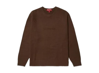 Supreme Pilled Sweater "Brown"