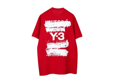 Y-3 U Graphic Short Sleeve T-Shirt "Power Red"