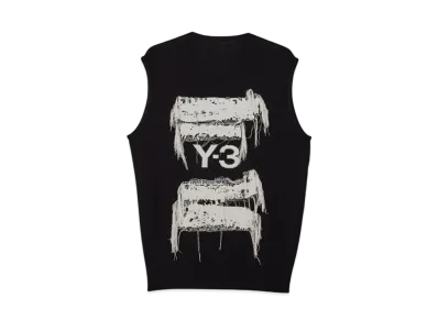 Y-3 U Graphic Knit Vest "Black"