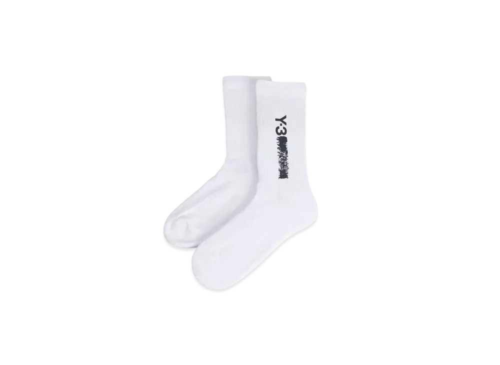Y-3 CL Socks High "White"