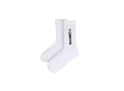 Y-3 CL Socks High "White"
